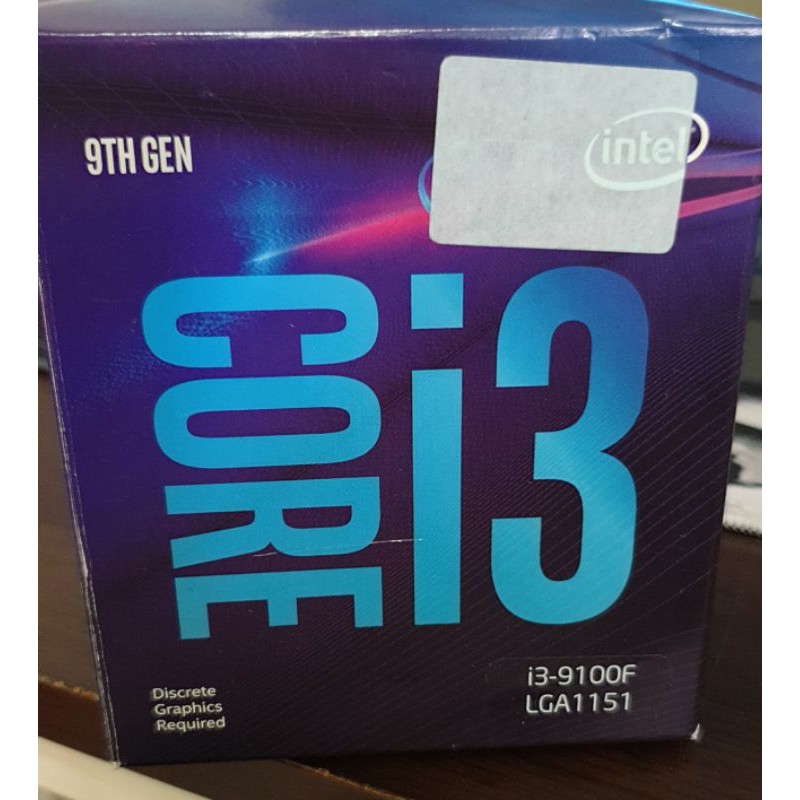 二手intel 第九代cpu i3 9100f