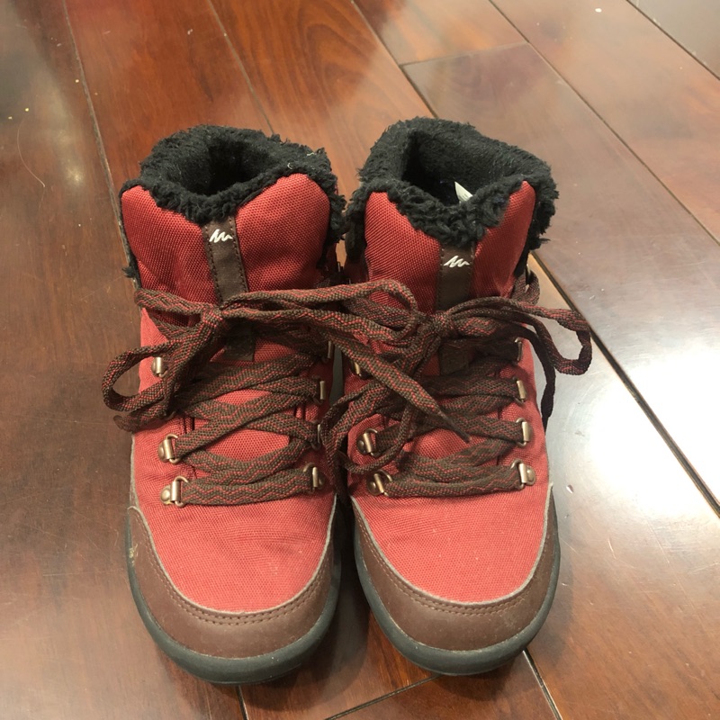 迪卡儂保暖雪靴22.5cm