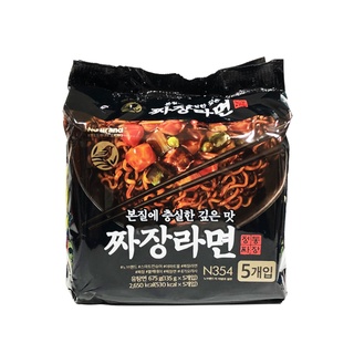 【薇薇舖子】韓國NOBRAND經典炸醬拉麵~單包/5入袋裝