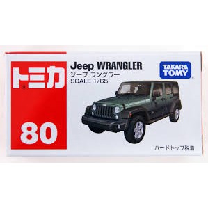 美國媽咪 Tomica 合金小汽車80 號初回限定版新車貼jeep Wrangler 吉普車tomy 多美 蝦皮購物
