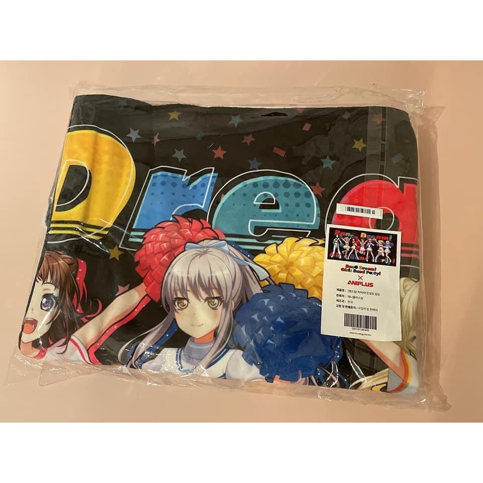 <推> 全新現貨 BangDream 韓國限定 啦啦隊 大毛毯 湊友希那 丸山彩 美竹蘭 弦卷心 蕾亞 倉田真白