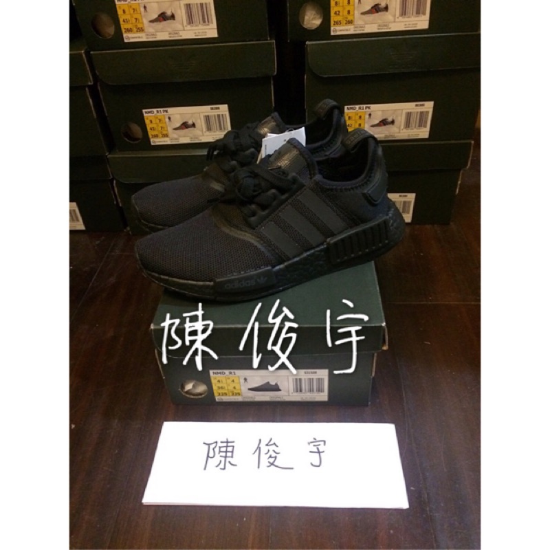 全新正品 Adidas NMD R1 Triple Black 全黑 S31508