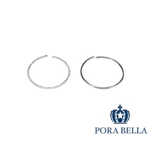 <Porabella>925純銀開運戒指 好運戒 疊帶 轉運趨吉避兇桃花財運 可調開口式 銀戒 Rings