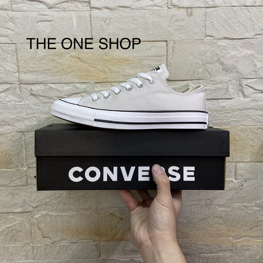 TheOneShop Converse 灰色 灰白色 淺灰色 淺灰 低筒 帆布 經典款 基本款 帆布鞋 171269C