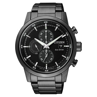CITIZEN 星辰 GENTS 亞洲限定光動能三眼計時手錶43MM (CA0615-59E/CA0610-52L)