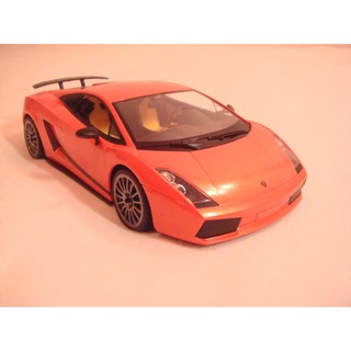 【KENTIM 玩具城】1:14全新LAMBORGHINI藍寶堅尼(藍寶基尼)橙橘色擬真烤漆原廠授權RASTAR遙控車