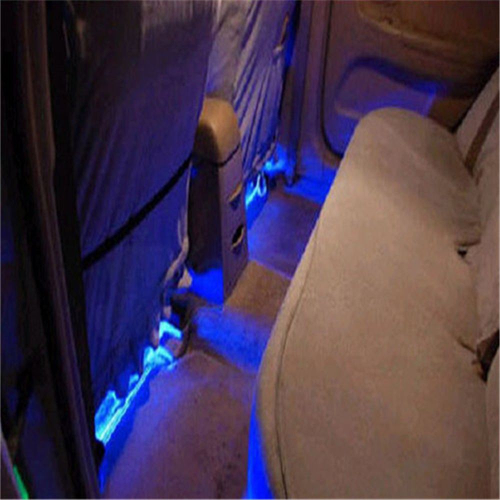 汽車氛圍燈 車用LED氣氛燈 車內裝飾燈 室內腳底燈