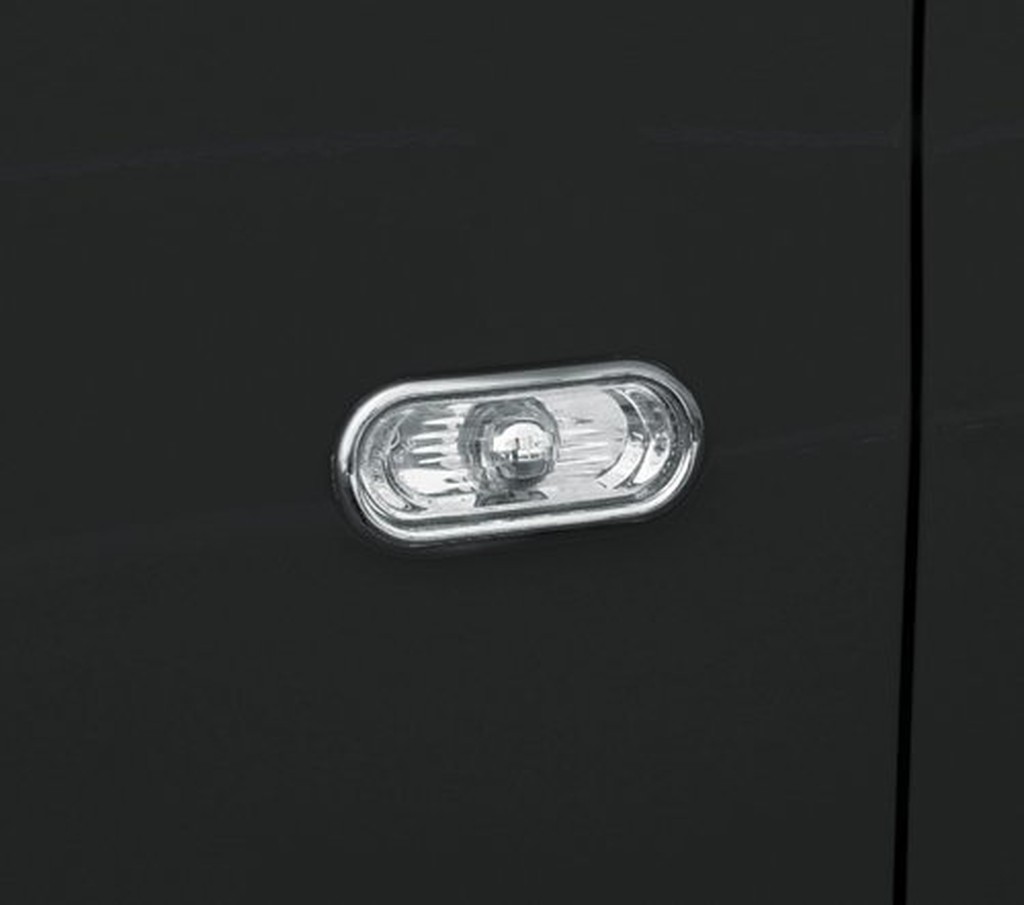 ~圓夢工廠~ VW 福斯 Golf 4 1998~2004 鍍鉻車燈框 側燈框 方向燈框 鍍鉻銀燈框飾貼
