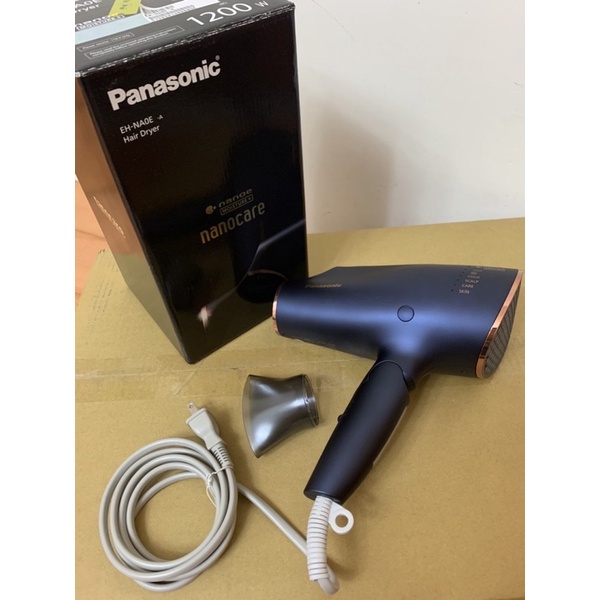 Panasonic 極潤奈米水離子吹風機 EH-NA0E夜空藍 二手