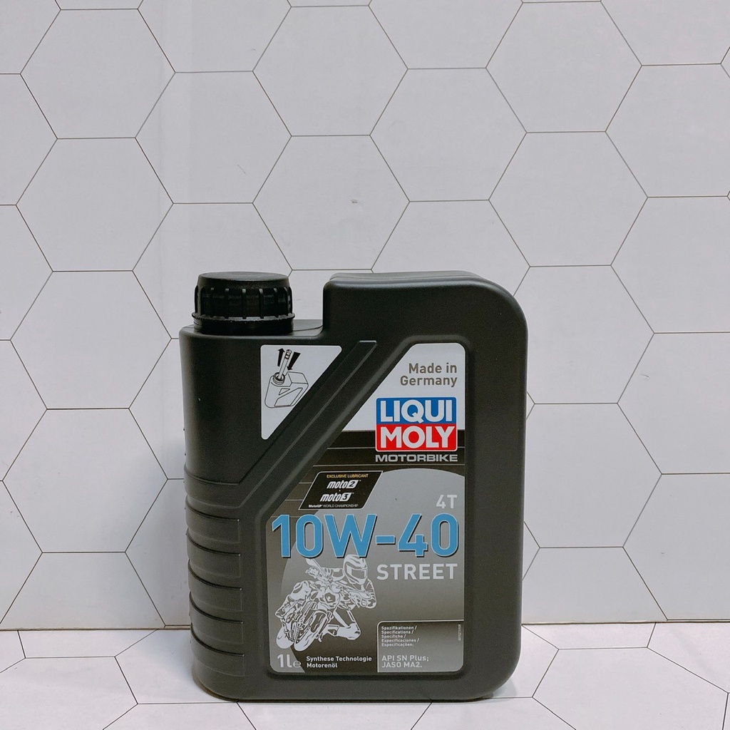 合沁車業 LIQUI MOLY 力魔 10W40 MOTORBIKE STREET 10W-40 4T #1521