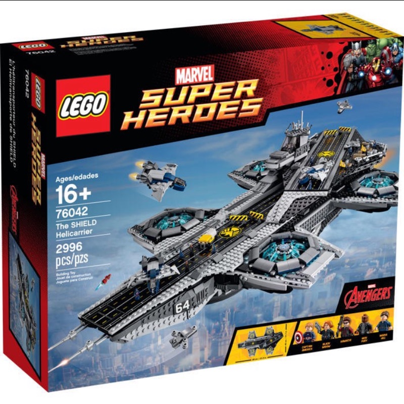 LEGO 76042 復仇者聯盟 神盾局 航空母艦 全新