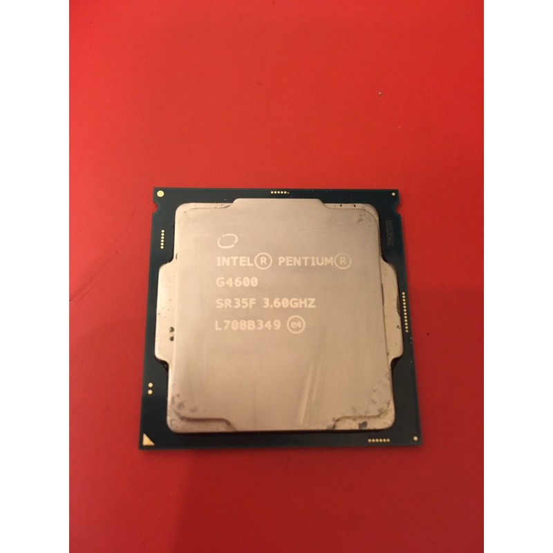 intel pentium G4600 cpu