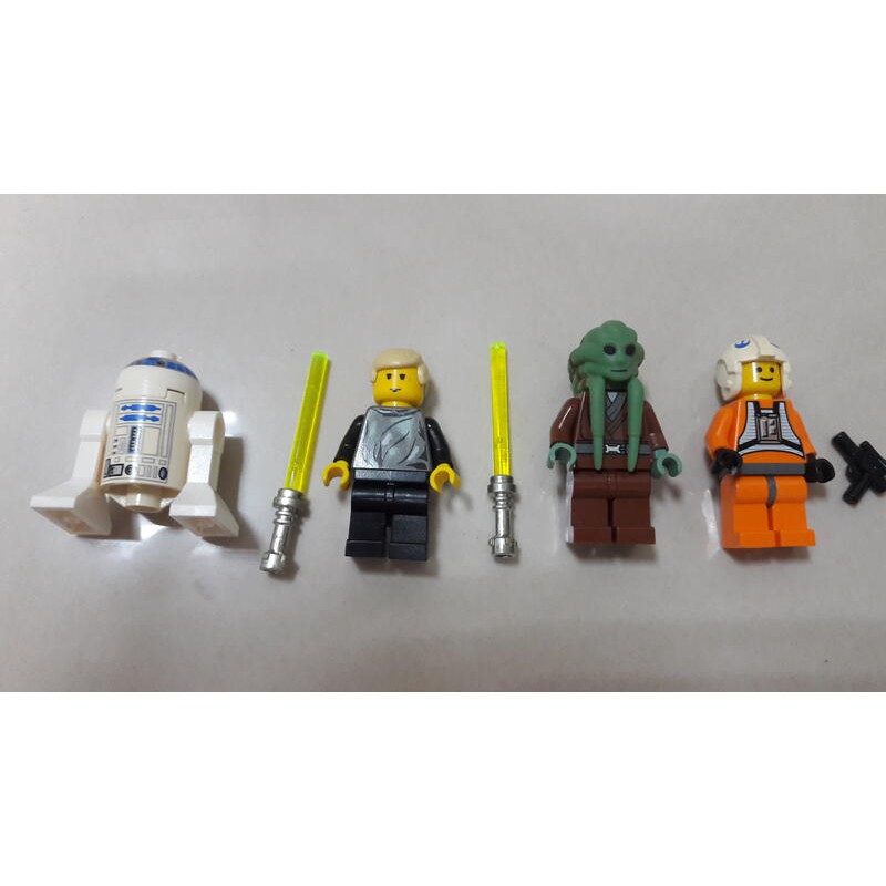 LEGO 樂高 7128 7661 8088 9526 絕地武士 奇特 費斯托 迷彩裝路可 R2D2 反抗軍駕駛兵 R組