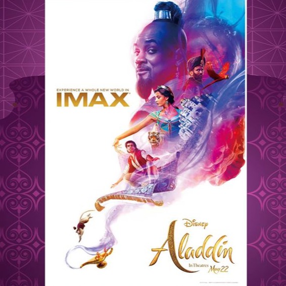 阿拉丁 Aladdin 2019 IMAX 海報
