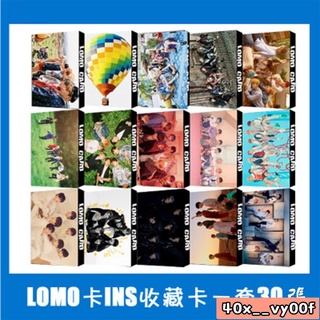 小草百貨￥BTS集體款 LOMO盒卡片套裝-20款 防彈少年團一套30張花樣年華WINGS3QAX