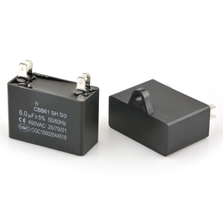Cbb61 空調外部風扇啟動電容器 450V 1UF 1.2UF 1.5UF 1.8UF 2UF 3UF 3.5UF 4