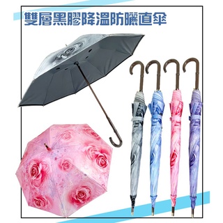 雙層UV超輕手工直立傘【滿額免運】【直傘】【Raindrops雨傘雨具】日式 雨傘 洋傘 手工 雨具 輕 雙層 雨具