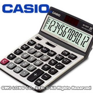 國隆 卡西歐 CASIO計算機 DX-120ST 桌上型計算機 12位數 螢幕可翻折 雙重電源 總計記憶體 ADD模式