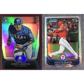 Leonys Martin 日職千葉羅德洋將新人卡 2012 Bowman Chrome Platinum RC