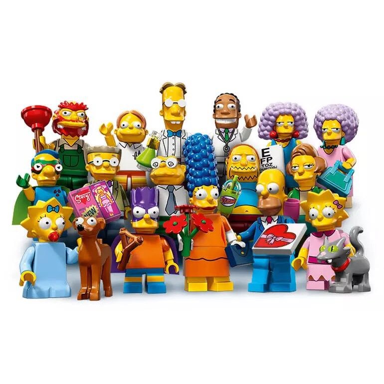 LEGO Minifigures The Simpsons 樂高 辛普森人偶2代 71009 一套16隻人偶