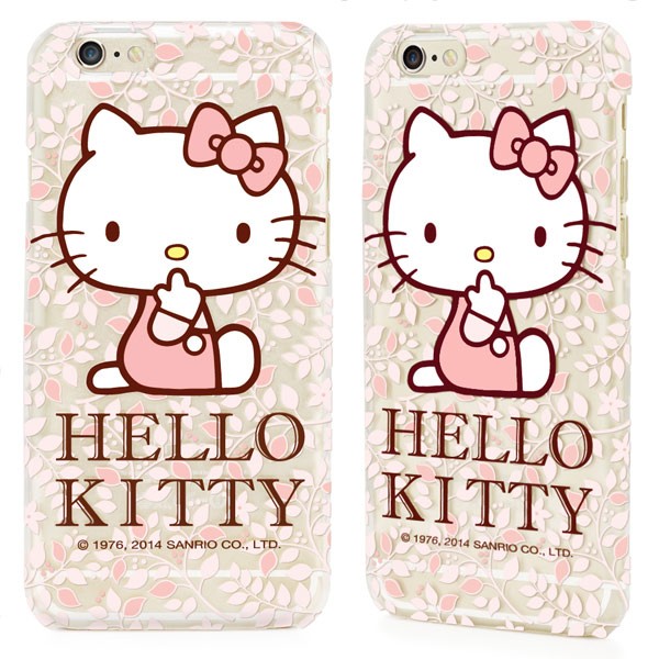 GARMMA Hello Kitty iPhone 6/6S Plus 6S+ 4.7吋 5.5吋 保護硬殼 花漾款