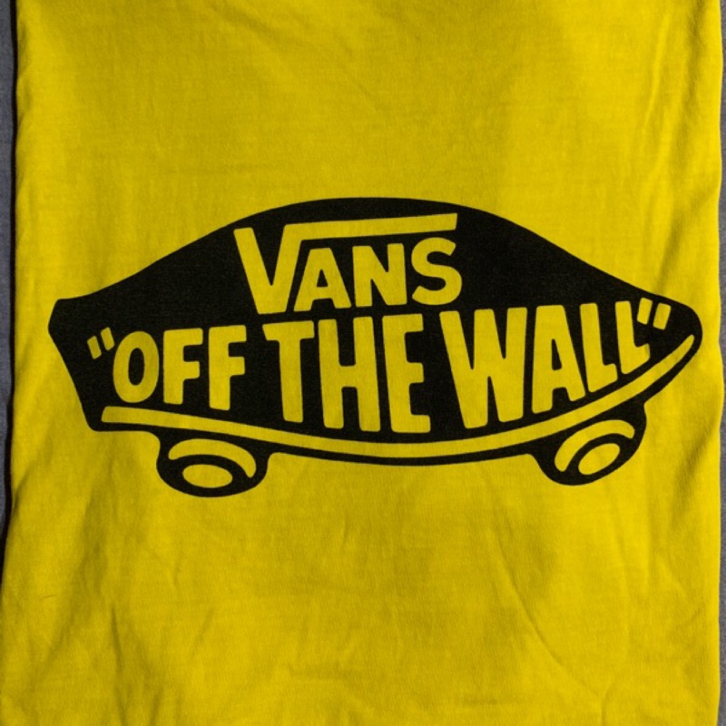 vans yellow shirt