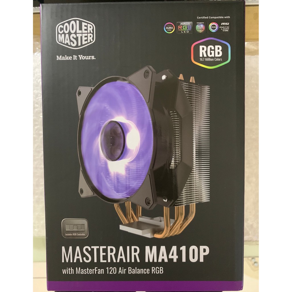 二手 酷媽 Cooler Master MA410P RGB CPU散熱器 塔扇