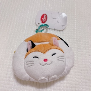 全新 迪士尼 貓咪🐱伸縮票卡夾/零錢包/小物包