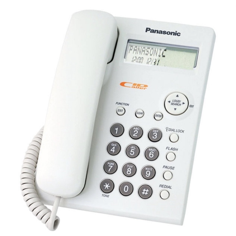 Panasonic 來電顯示有線電話 馬來西亞製家用電話