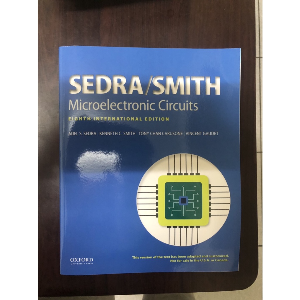 Microelectronic Circuits 8/e Sedra/Smith 9780190853501