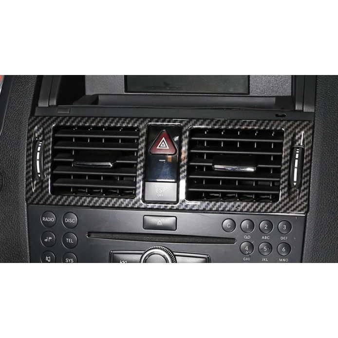 賓士 BENZ W204 C300 07-10年 中控 冷氣 中央 面板 冷氣出風口裝飾框 儀表台 左右 鍍鉻 改裝