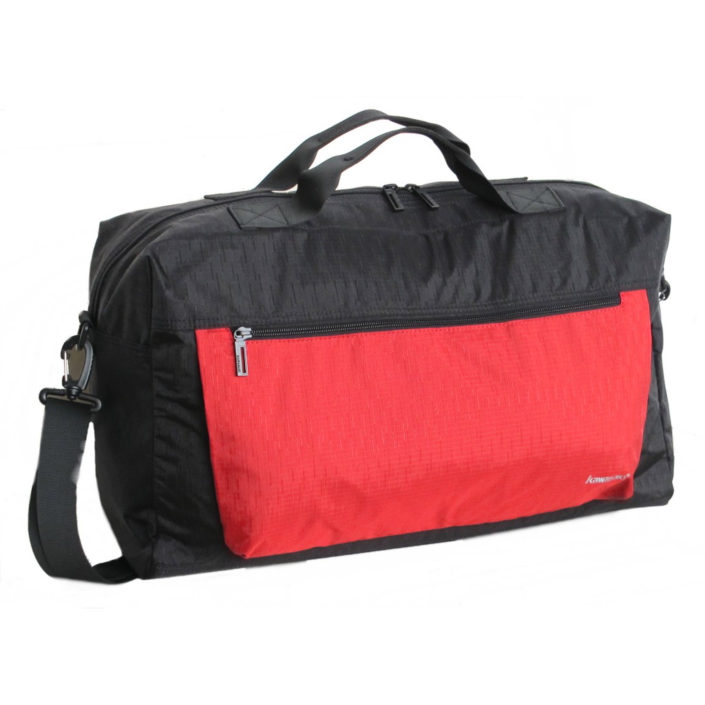KAWASAKI 多功能時尚旅行袋 顏色:黑.湖綠.磚紅.綠色.桃紅