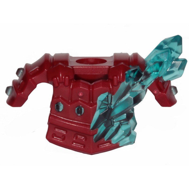 【樂高大補帖】LEGO 樂高 深紅色 暴雪戰士 盔甲【6263957/41158/41158pb01/70671】