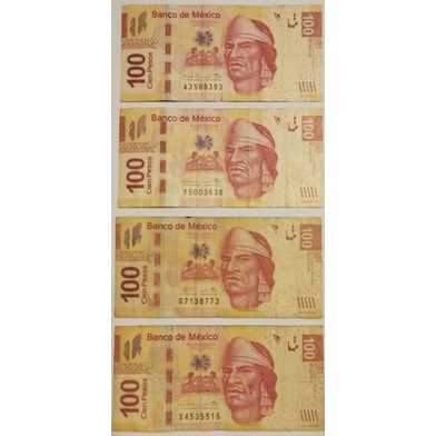 墨西哥幣100披索1張