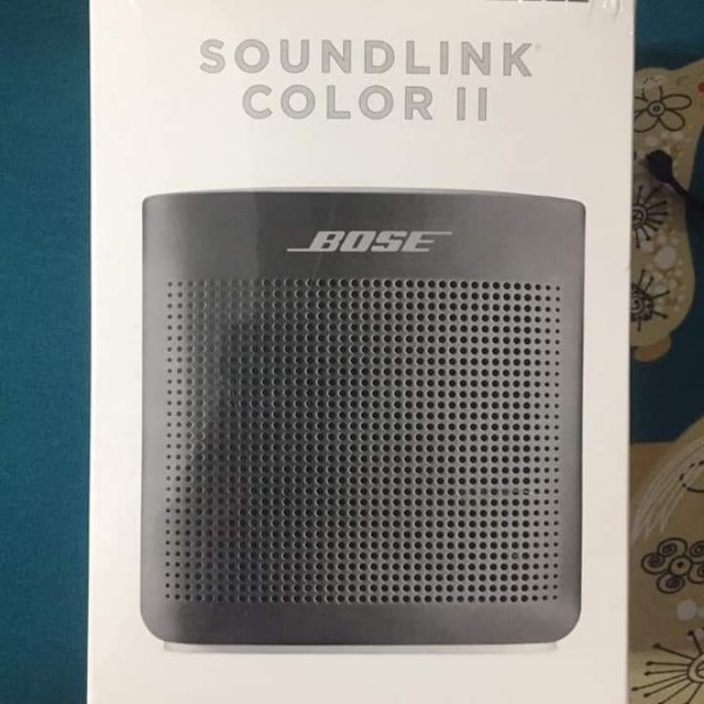 限olopzzz下單［售］「BOSE SoundLink Color藍牙揚聲器 II」黑色 （全新）