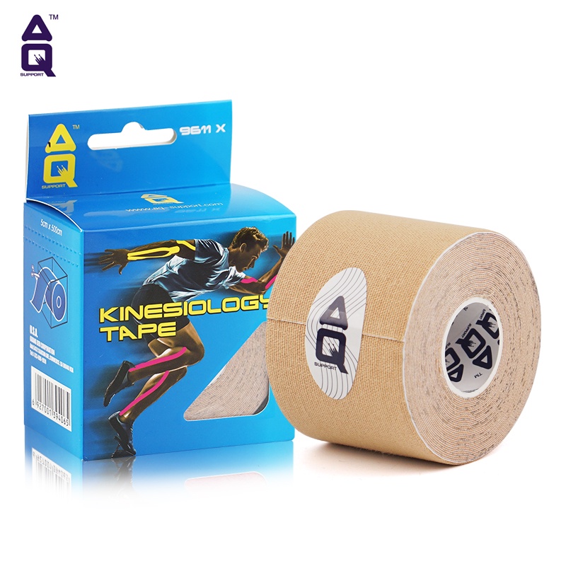美國 AQ 肌肉貼 肌效能貼 運動膠帶 籃球 足球 拉傷貼 繃帶 彈性貼布 9611X