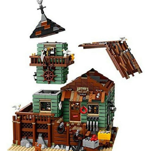 lego ideas fisherman house