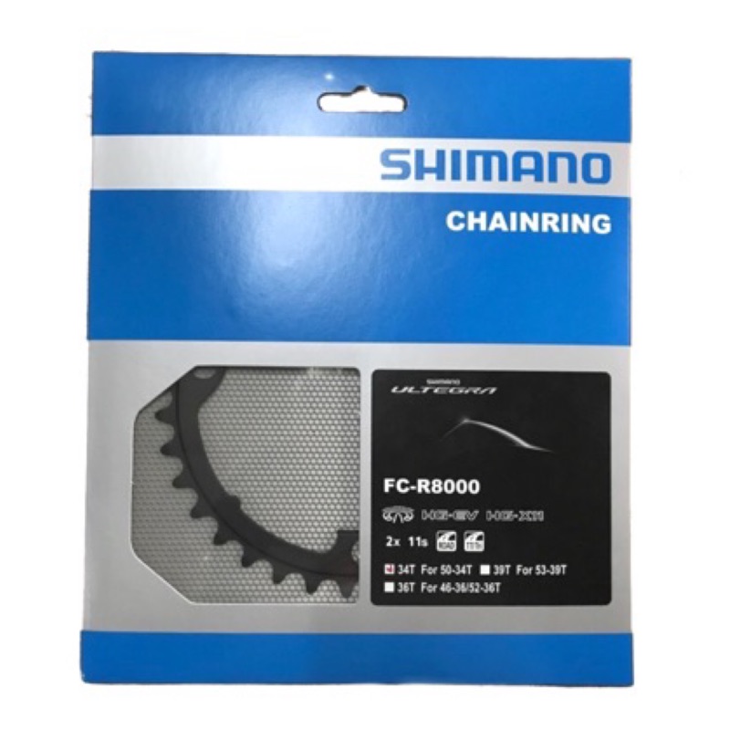 鑫揚百貨商城 原廠盒裝 Shimano Ultegra FC-R8000 大盤修補齒片 34T