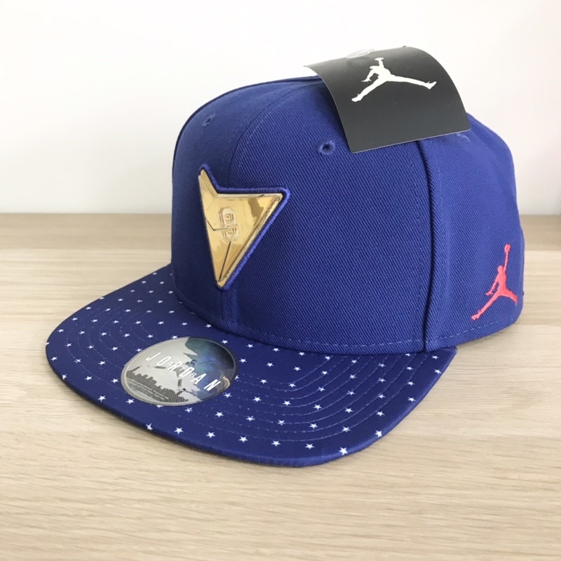 全新 正品 NIKE AIR JORDAN 7代 喬丹 奧運 金牌 藍色 棒球帽 鴨舌帽