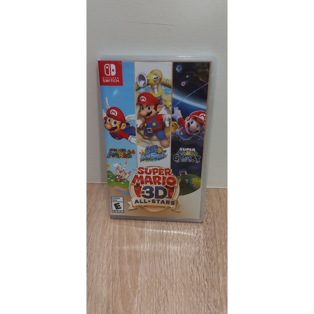 Nintendo Switch遊戲 馬力歐 3D全明星 Super Mario 3D All-Stars 二手 盒裝完整