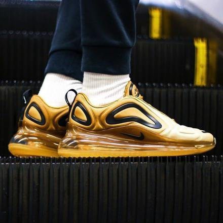 公司貨】Nike Air Max 720 Gold 金色金黃色棕色漸層氣墊休閒慢跑鞋AO2924-700 | 蝦皮購物