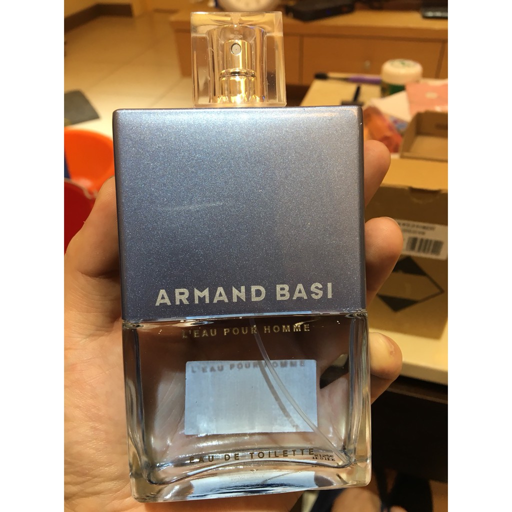 (全新) ARMAND BASI T-水藍男性淡香水 125ml TESTER 包裝