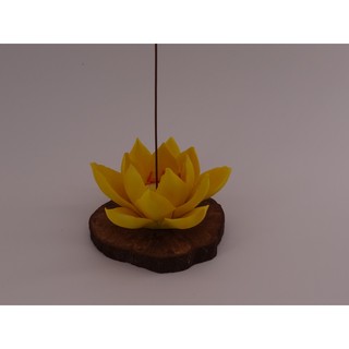 [AB-705] 陶瓷純手工彩色大蓮花 檀香 錐塔香 沉香 線香 花插養生觀賞線香臥香爐