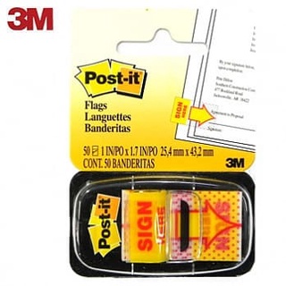 3M 680-9 SIGN HERE 利貼指示標籤