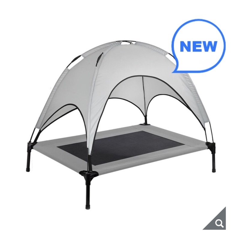 SolarTec 寵物帳篷架高涼床 -  咖啡  灰色 好市多代購 Costco