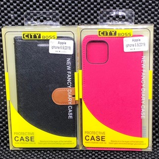 City boss IPhone 11 Pro Max 6.5吋 手機保護套 側掀皮套 保護套 斜立支架保護殼 有磁扣