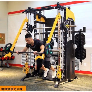 (臺灣代理)G9 G8綜合訓練器 / 多功能訓練架 飛鳥/史密斯/舉重架/臥推架/機械手臂/商用飛鳥龍門架史密斯機臥