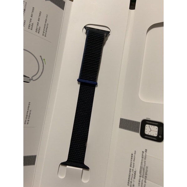 原廠✨二手 Apple Watch 40 尼龍運動型錶環 碳黑色