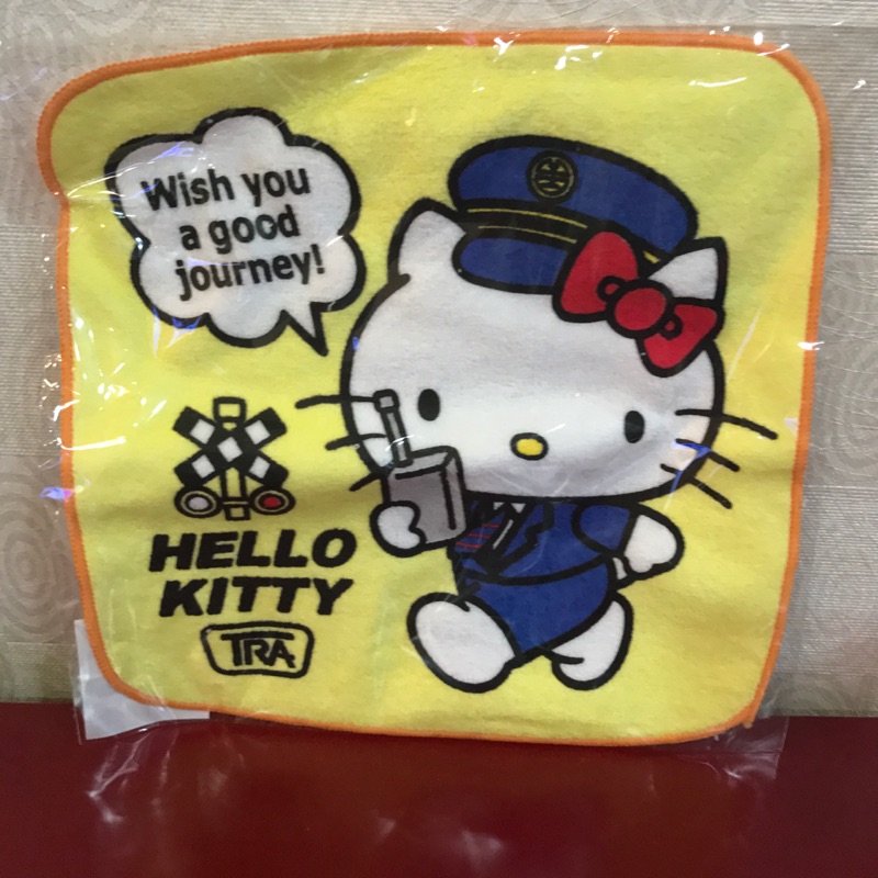 #新太魯閣Hello kitty 列車站長款方巾