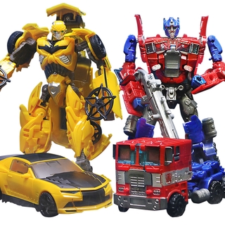 兒童變形金剛玩具汽車機器人模型黃蜂擎天威震戰神爆款手辦套裝